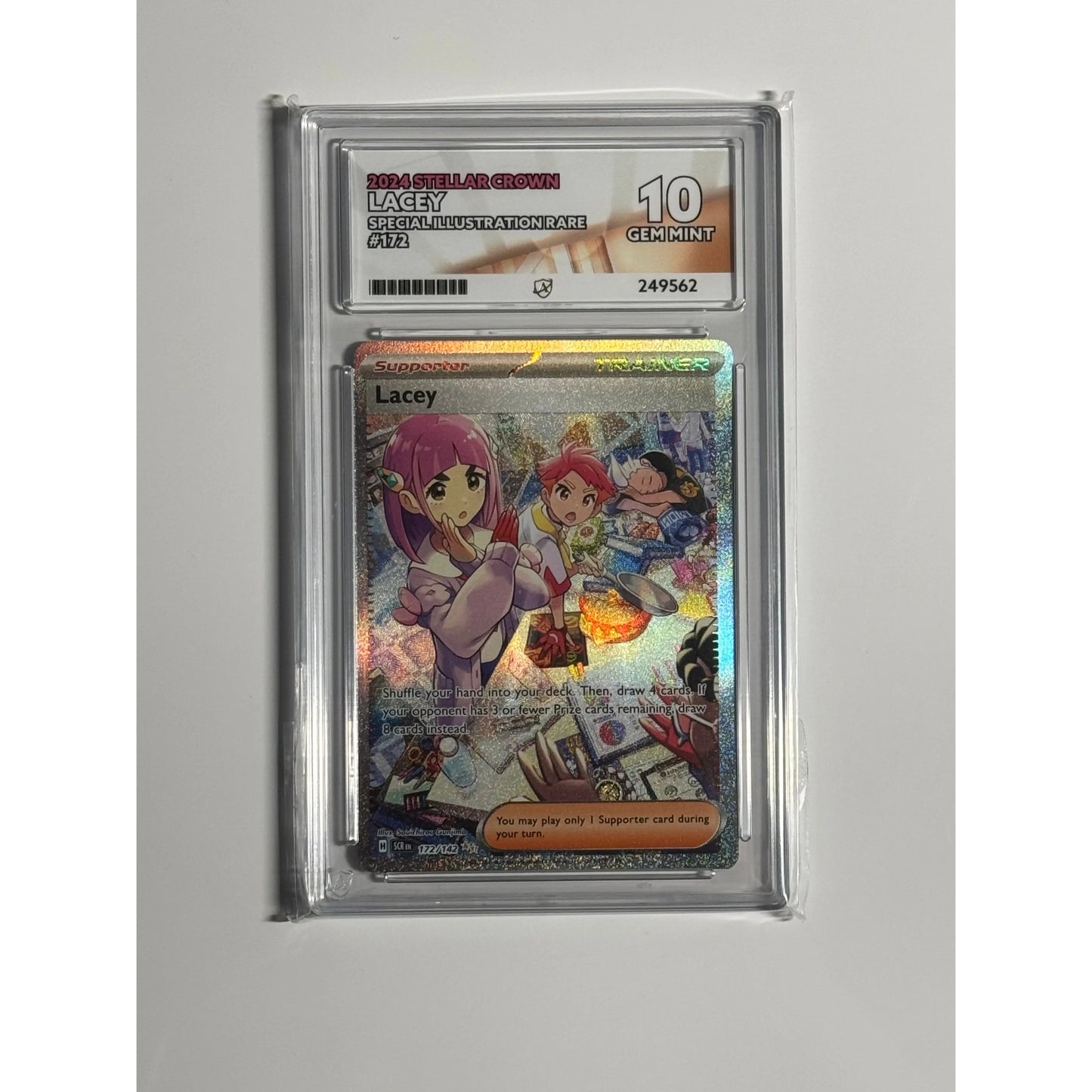 Graded Pokémon Card Slabs - Graded by Ace Grading