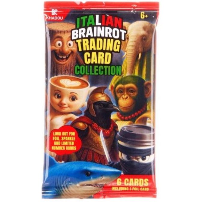 Italian Brainrot Trading Card Collection Booster Pack