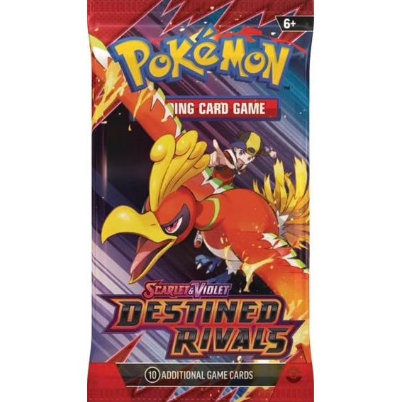 Pokémon Destined Rivals English Booster Pack - Ethan's Ho-Oh