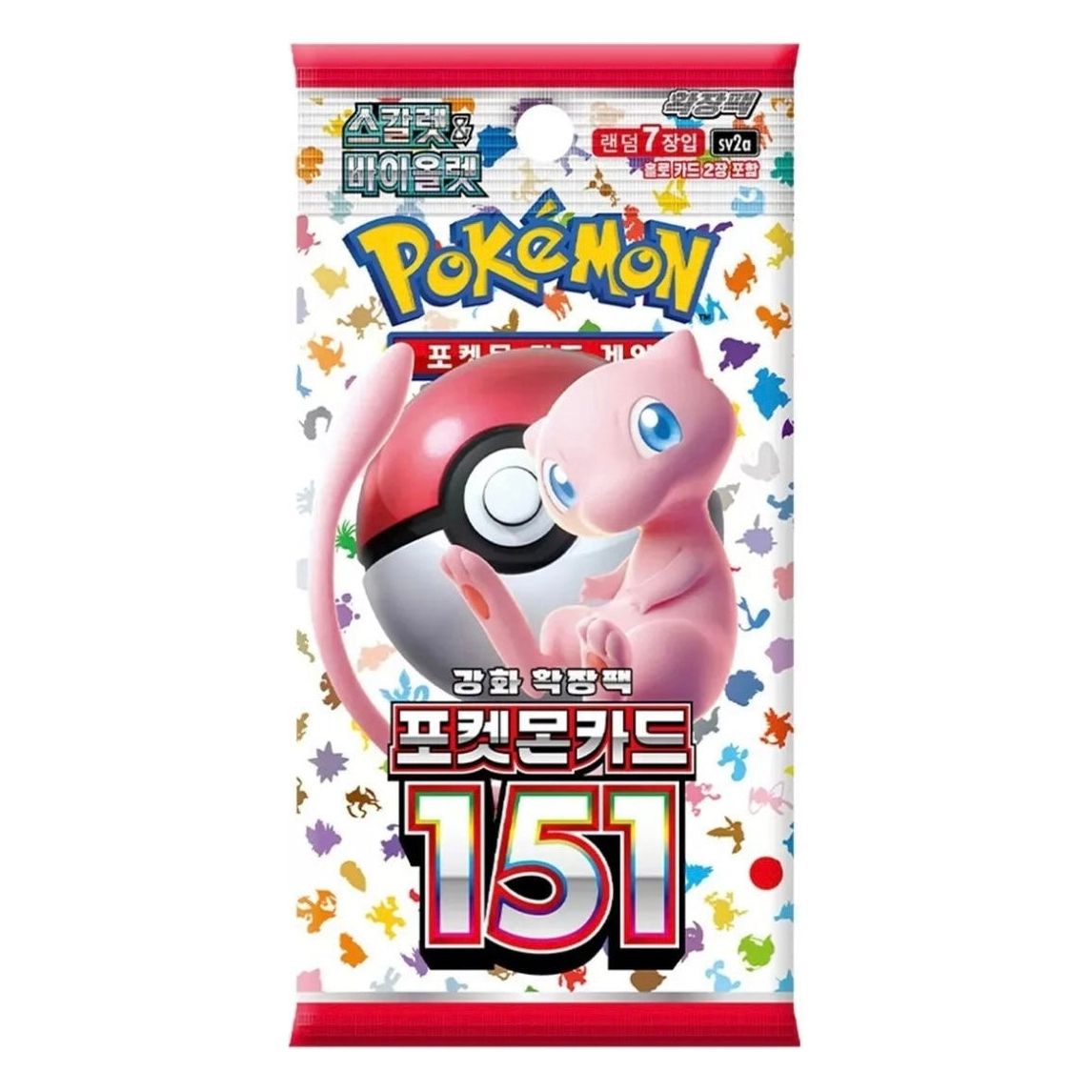 Pokémon 151 Korean Booster Pack