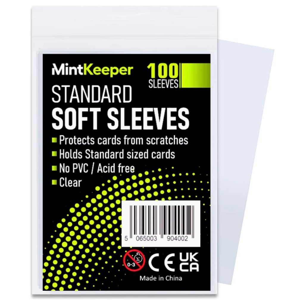 MintKeeper Standard Soft Sleeves (Pack of 100)
