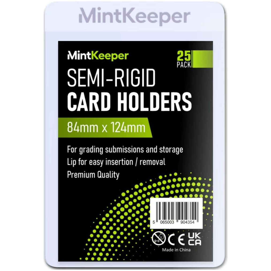 MintKeeper Semi Rigid Card Holders