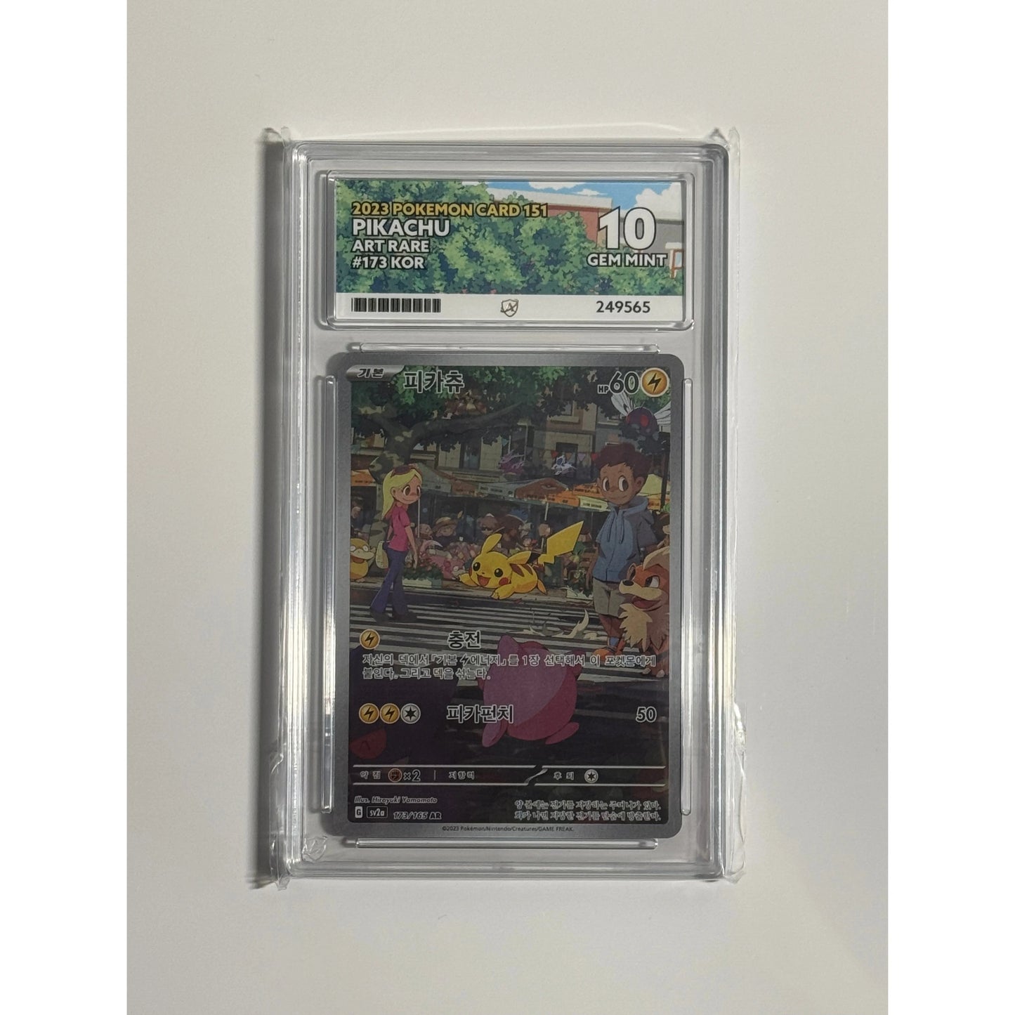 Graded Pokémon Card Slabs - Graded by Ace Grading