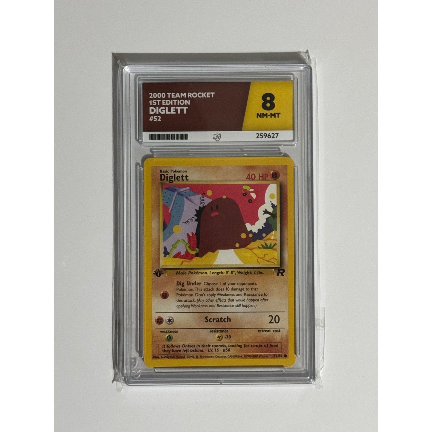 Graded Pokémon Card Slabs - Graded by Ace Grading