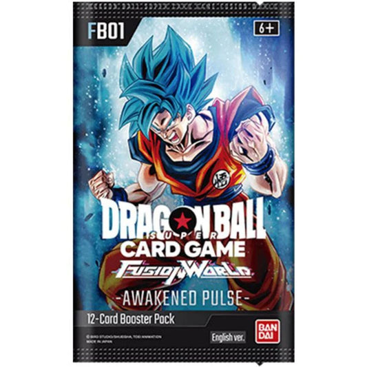 Dragon Ball Fusion World Awakened Pulse FB01 Booster Pack