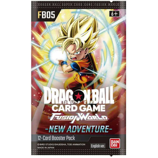Dragon Ball Fusion World New Adventure FB05 Booster Pack