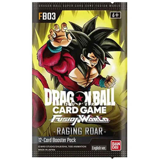 Dragon Ball Fusion World Raging Roar FB03 Booster Pack