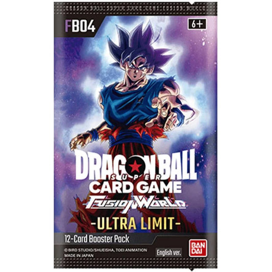 Dragon Ball Fusion World Ultra Limit FB04 Booster Pack
