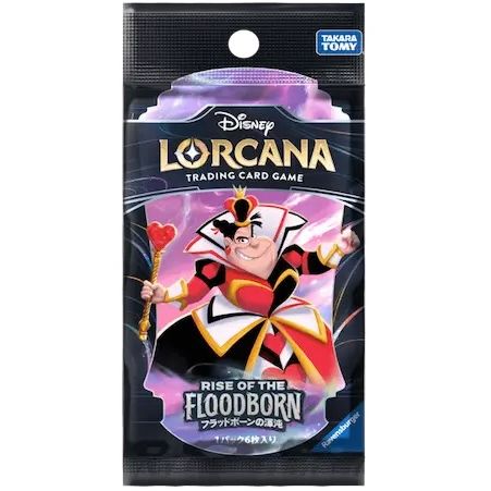 Disney Lorcana TCG Rise Of The Floodborn Japanese Booster Pack