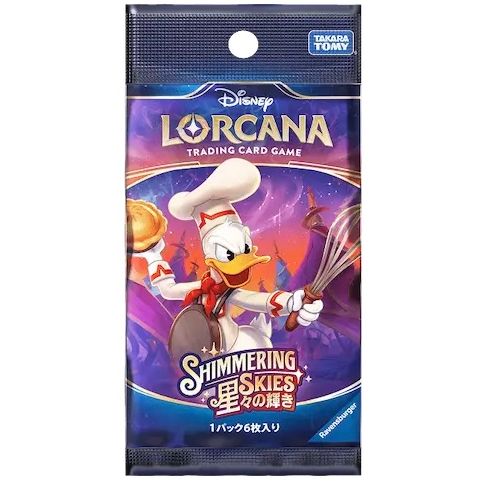 Disney Lorcana TCG Shimmering Skies Japanese Booster Pack