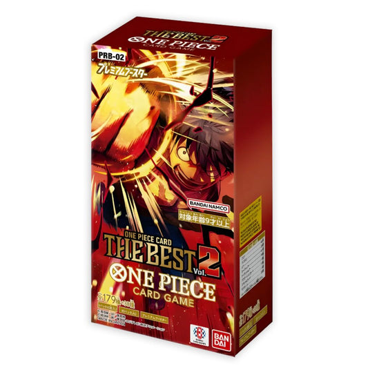 One Piece The Best PRB-02 Japanese Booster Box
