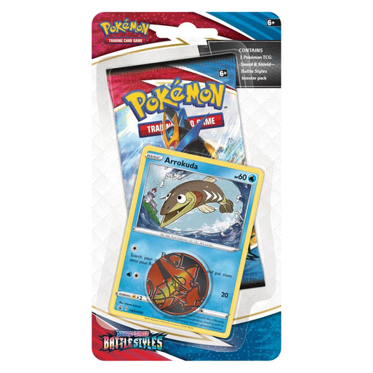 Pokémon Checklane Battle Styles Single Blister Pack
