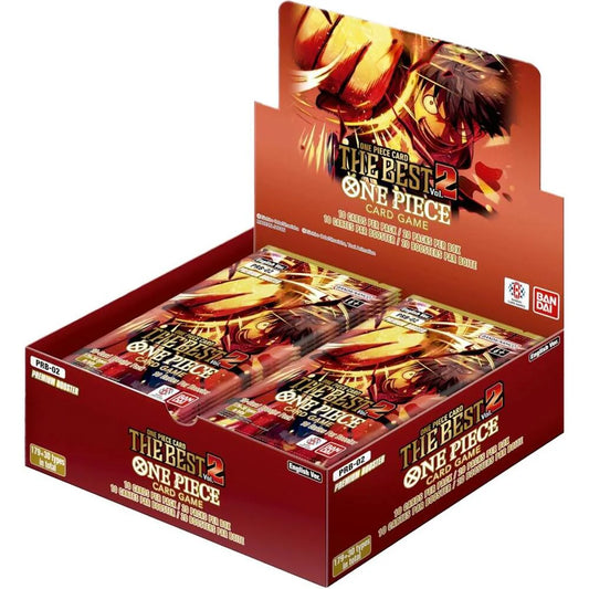 One Piece The Best PRB-02 English Booster Box